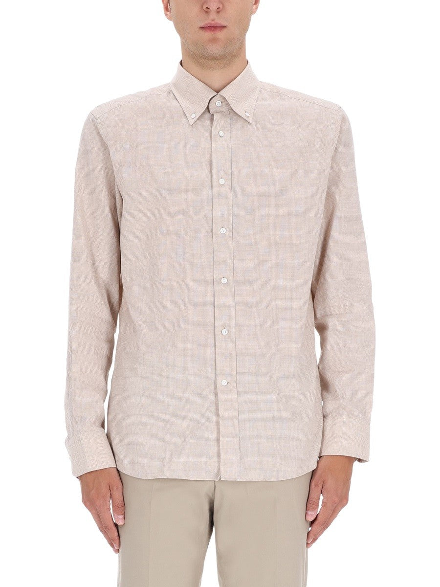 Boss Camel Men's Hays Shirt Beige
