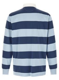 Polo Ralph Lauren Liconica Maglia Da Rugby Polo Shirt Blue