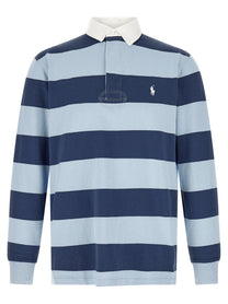 Polo Ralph Lauren Liconica Maglia Da Rugby Polo Shirt Blue