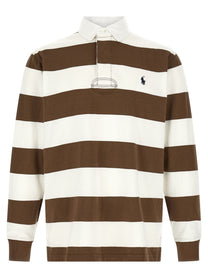 Polo Ralph Lauren Liconica Maglia Da Rugby Polo Shirt Brown
