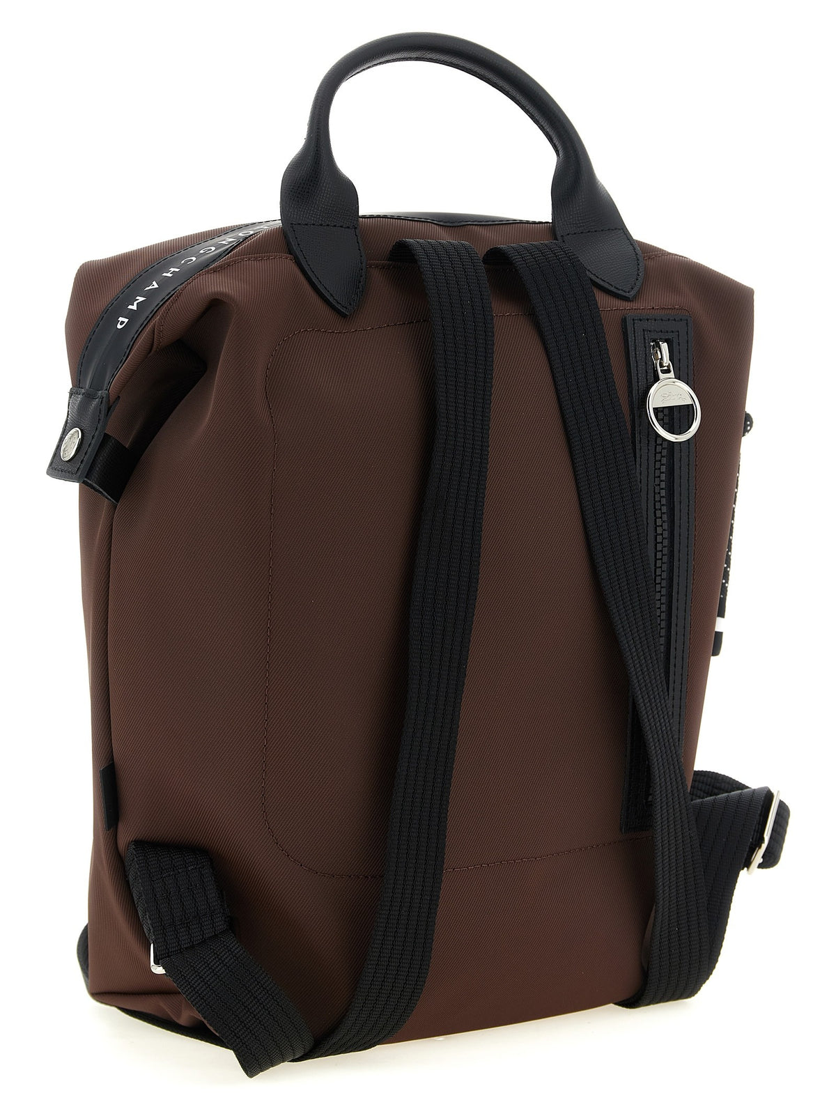 Longchamp Le Pliage Backpack Brown, view 2