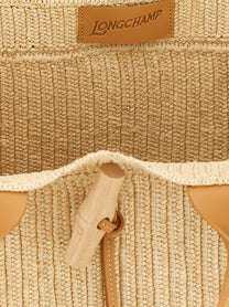 Longchamp Le Roseau Shopping Bag Beige