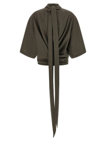 JACQUEMUS La Blouse Havana Blouse Grey