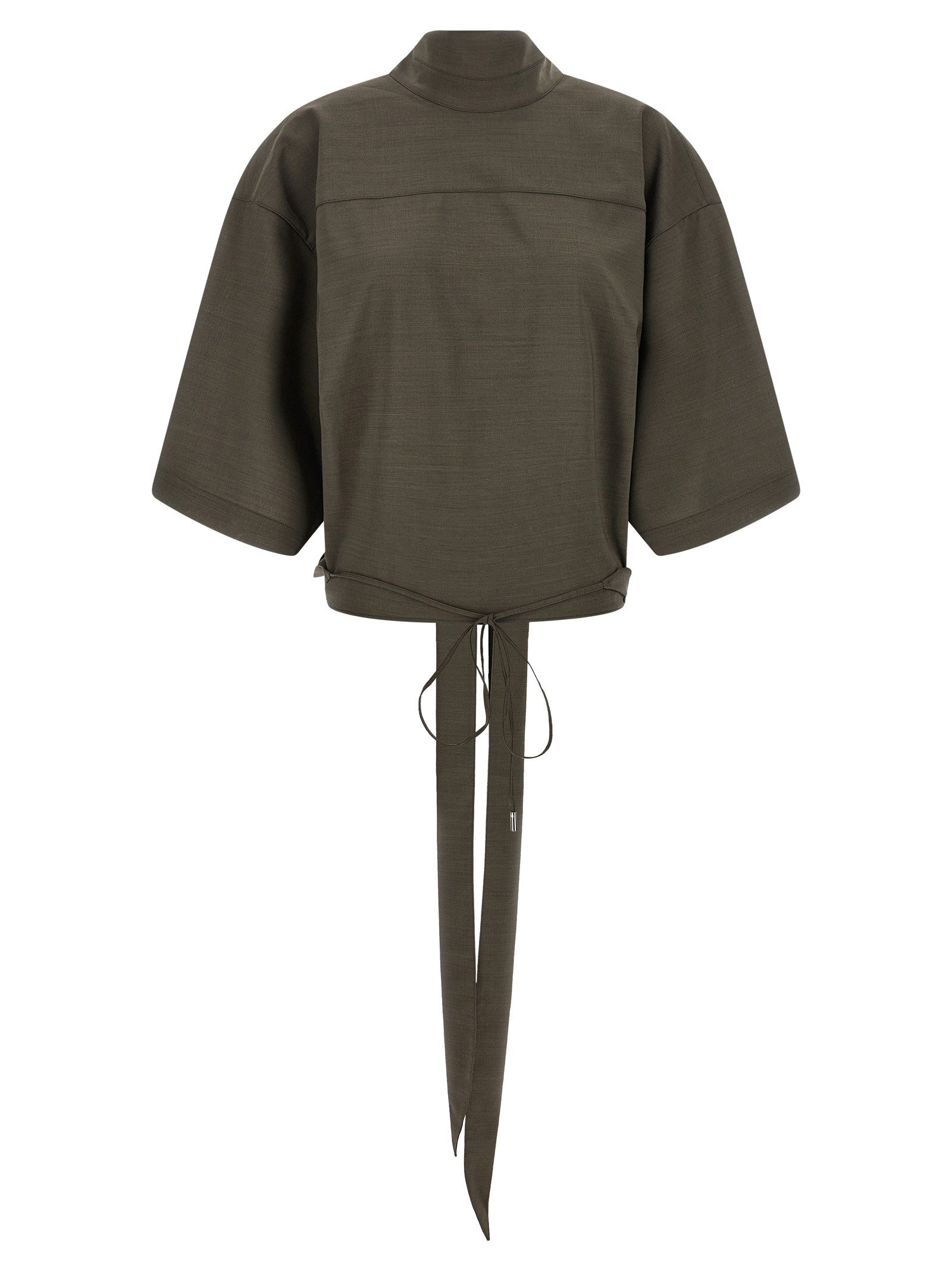JACQUEMUS La Blouse Havana Blouse Grey