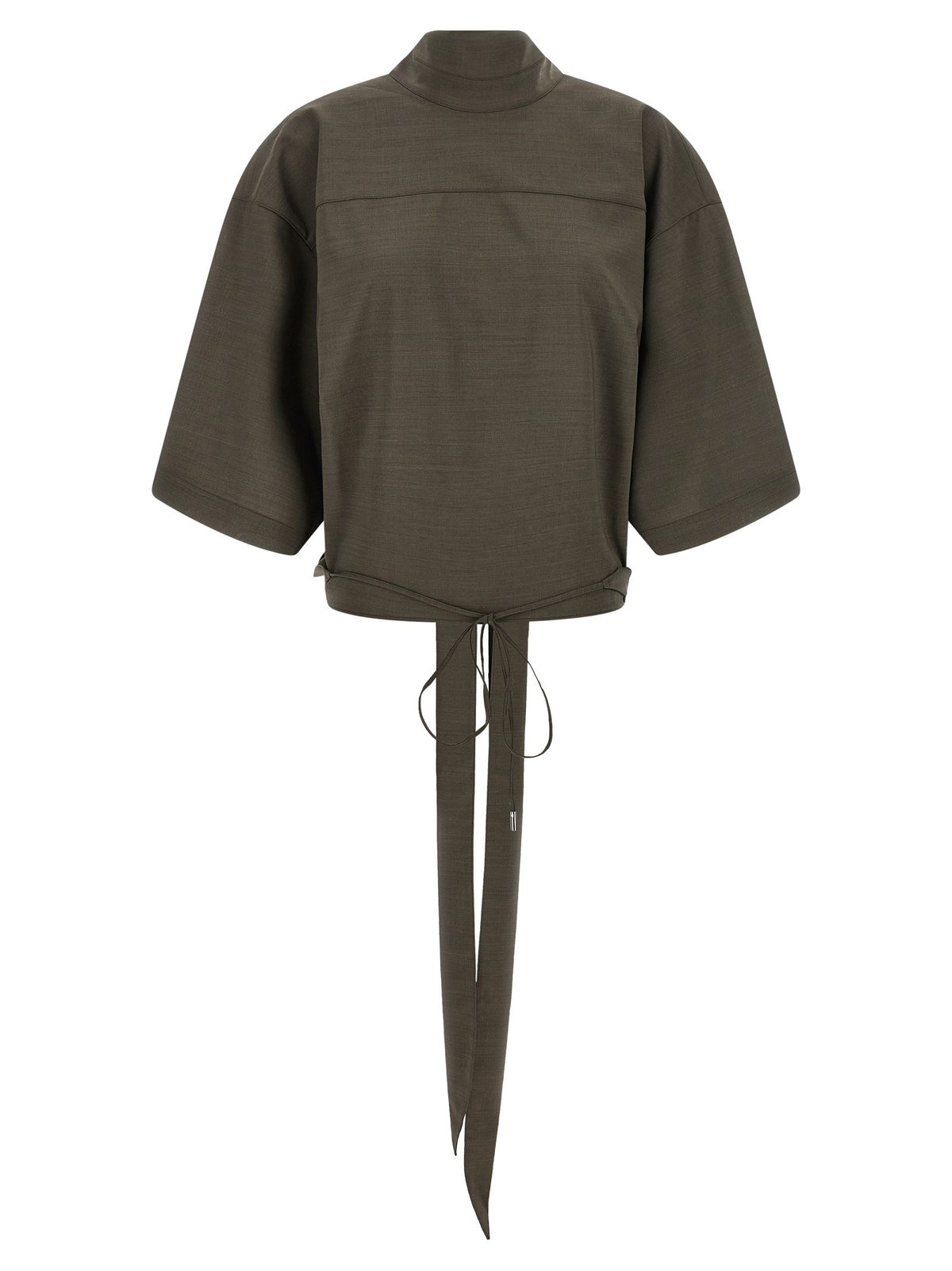 JACQUEMUS La Blouse Havana Blouse Grey