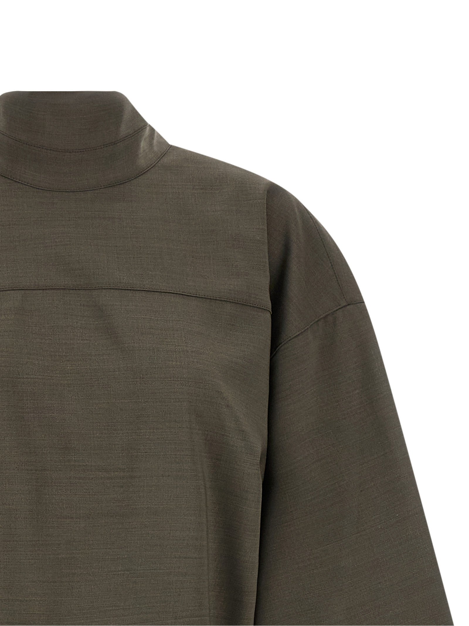 JACQUEMUS La Blouse Havana Blouse Grey