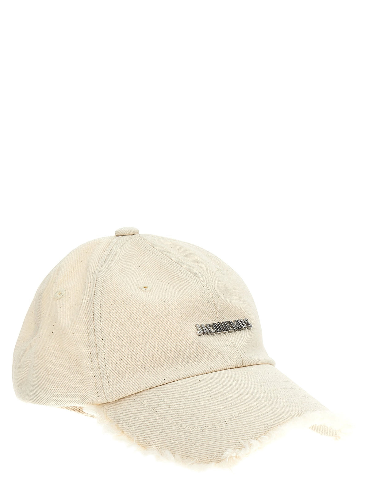 JACQUEMUS La Casquette Artichaut Cap White, view 2