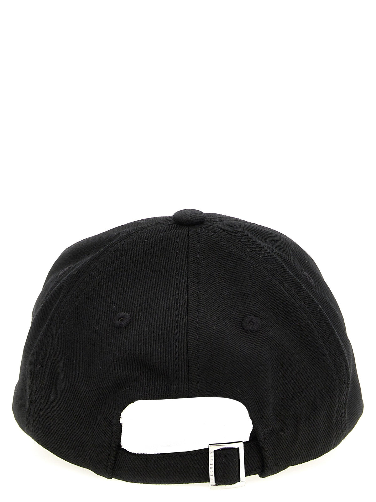 JACQUEMUS La Casquette Artichaut Cap Black, view 3