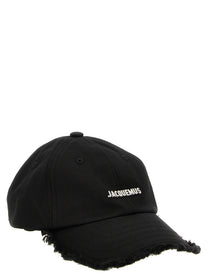 JACQUEMUS La Casquette Artichaut Cap Black