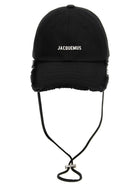 JACQUEMUS La Casquette Artichaut Cap Black