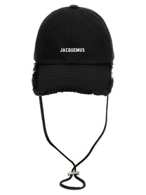 JACQUEMUS La Casquette Artichaut Cap Black