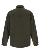 JACQUEMUS La Chemise Boulanger Overshirt Green, view 2