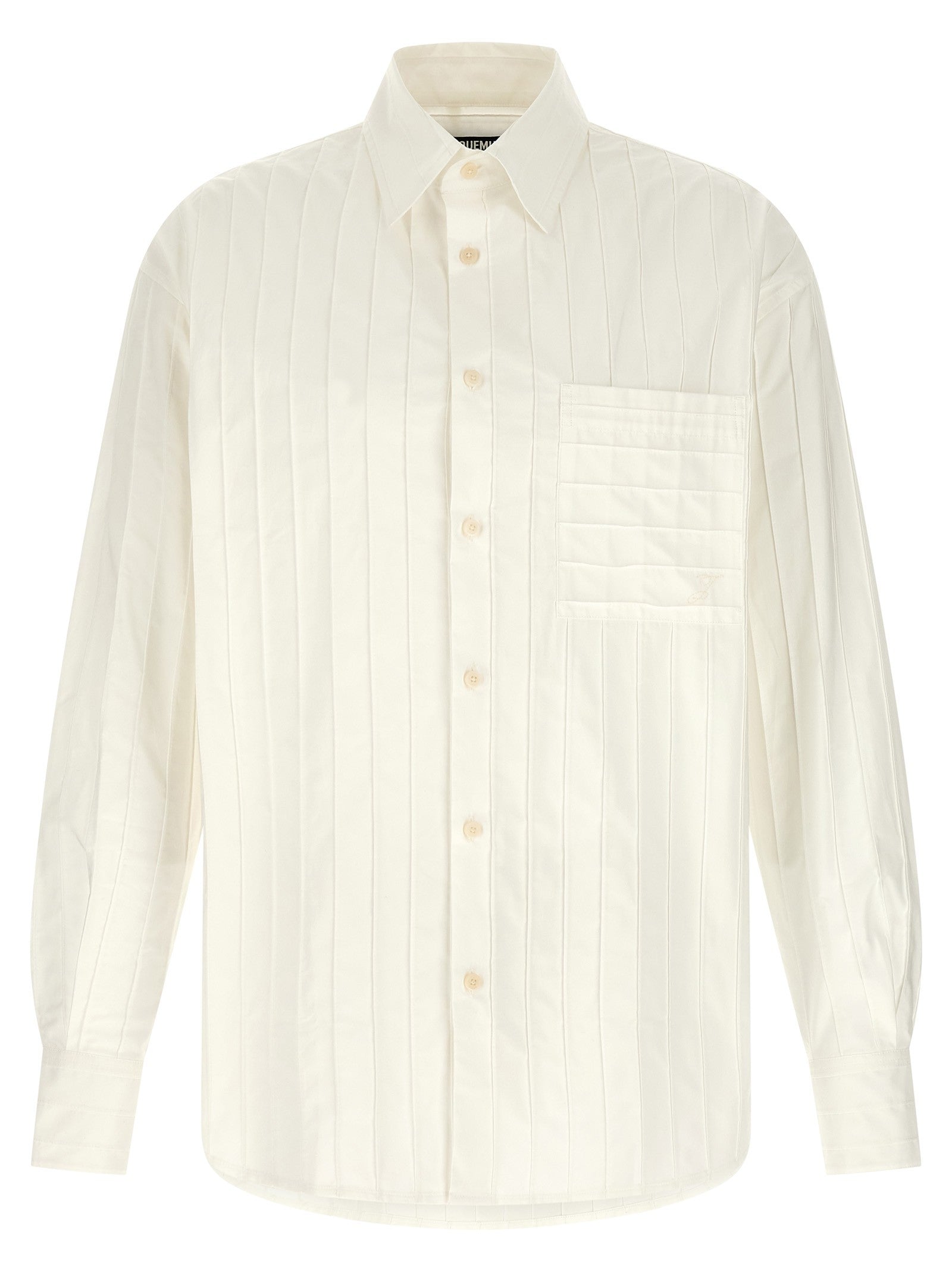 JACQUEMUS La Chemise Camargue Shirt White