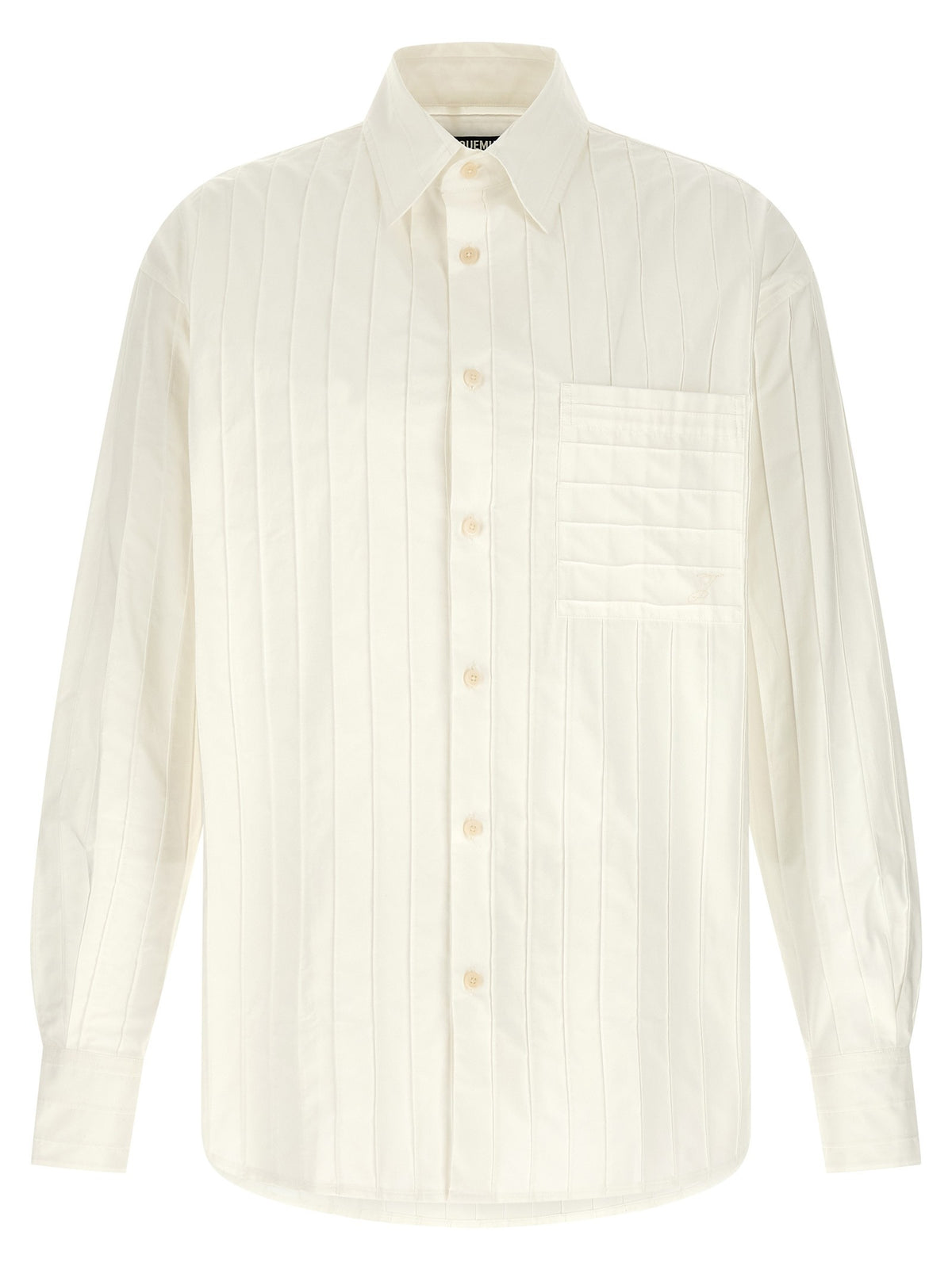 JACQUEMUS La Chemise Camargue Shirt White