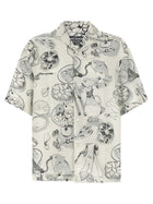 JACQUEMUS La Chemise Cocktail Shirt White