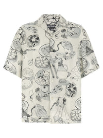 JACQUEMUS La Chemise Cocktail Shirt White