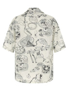 JACQUEMUS La Chemise Cocktail Shirt White, view 2