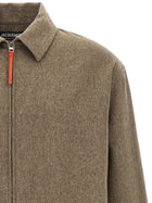 JACQUEMUS La Chemise Flash Shirt Beige, view 3