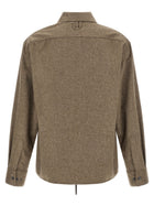 JACQUEMUS La Chemise Flash Shirt Beige, view 2