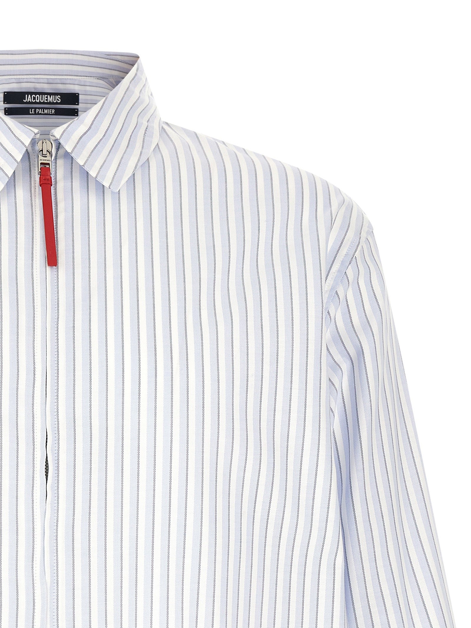 JACQUEMUS La Chemise Flash Shirt Blue