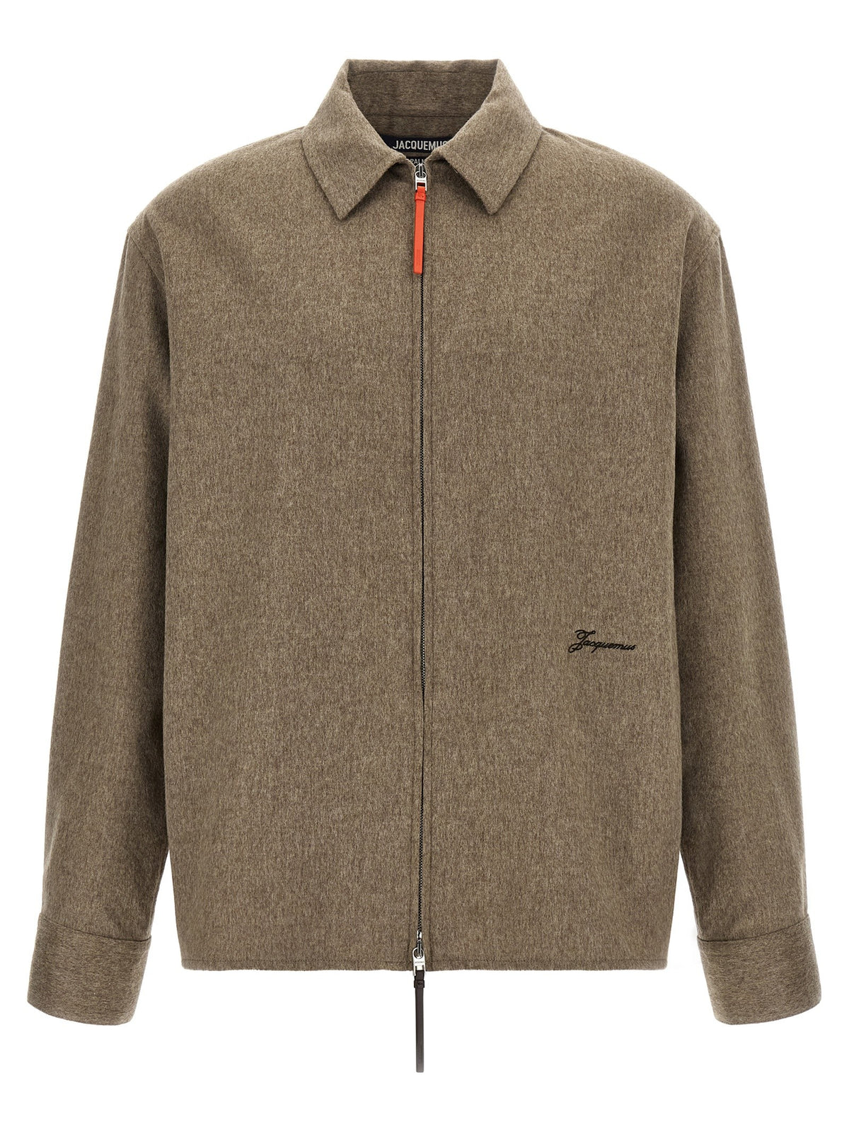 JACQUEMUS La Chemise Flash Shirt Beige