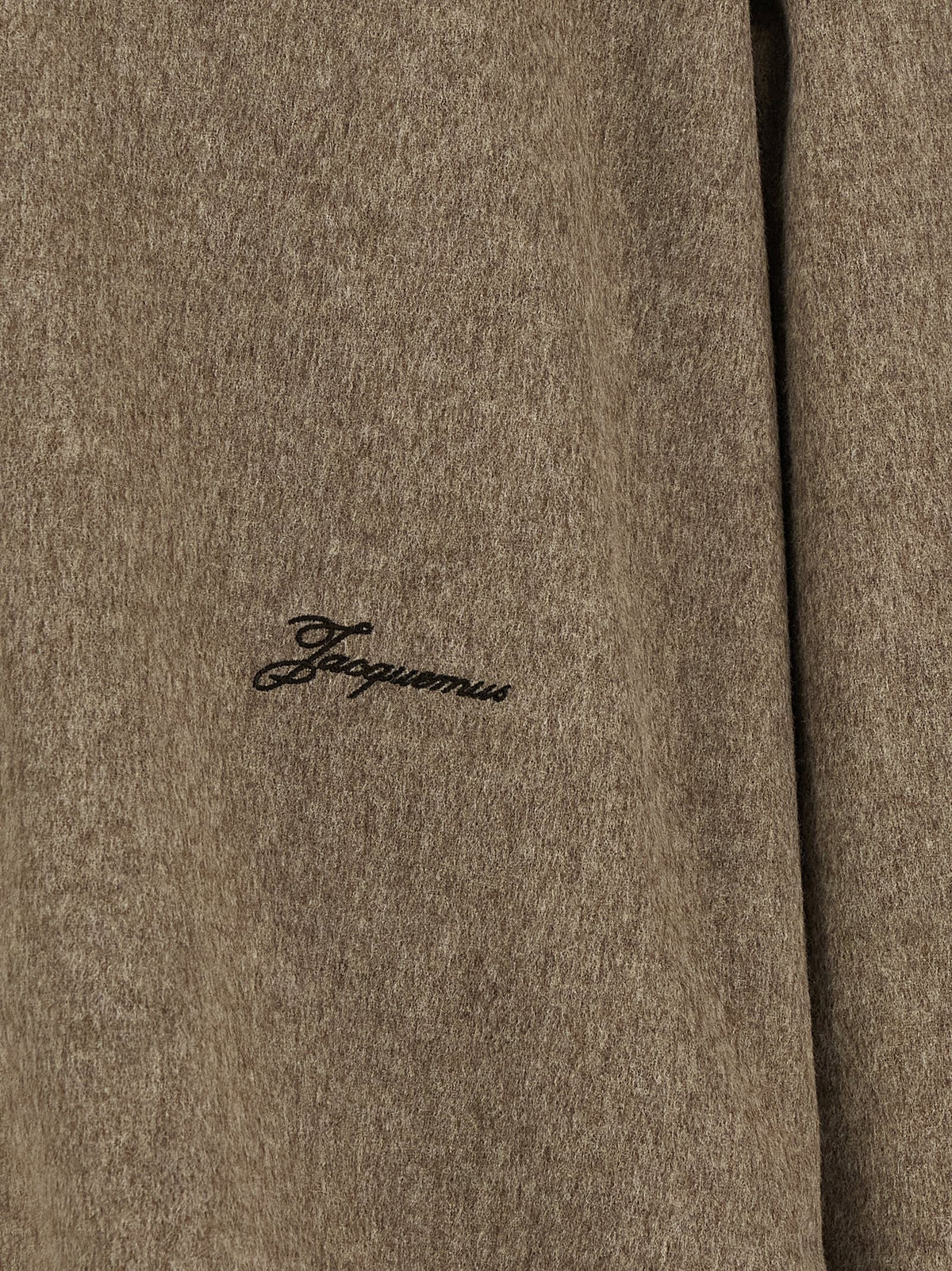 JACQUEMUS La Chemise Flash Shirt Beige, view 5