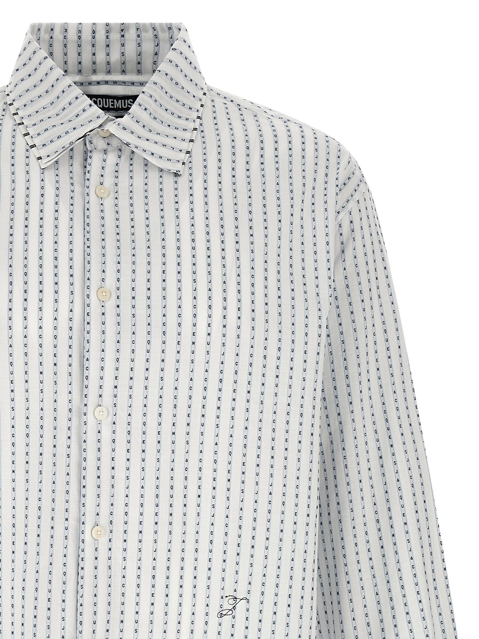 JACQUEMUS La Chemise Letro Shirt Gold