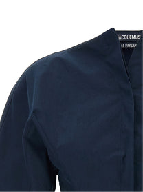 JACQUEMUS La Chemise Moisson Shirt Blue