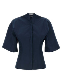 JACQUEMUS La Chemise Moisson Shirt Blue