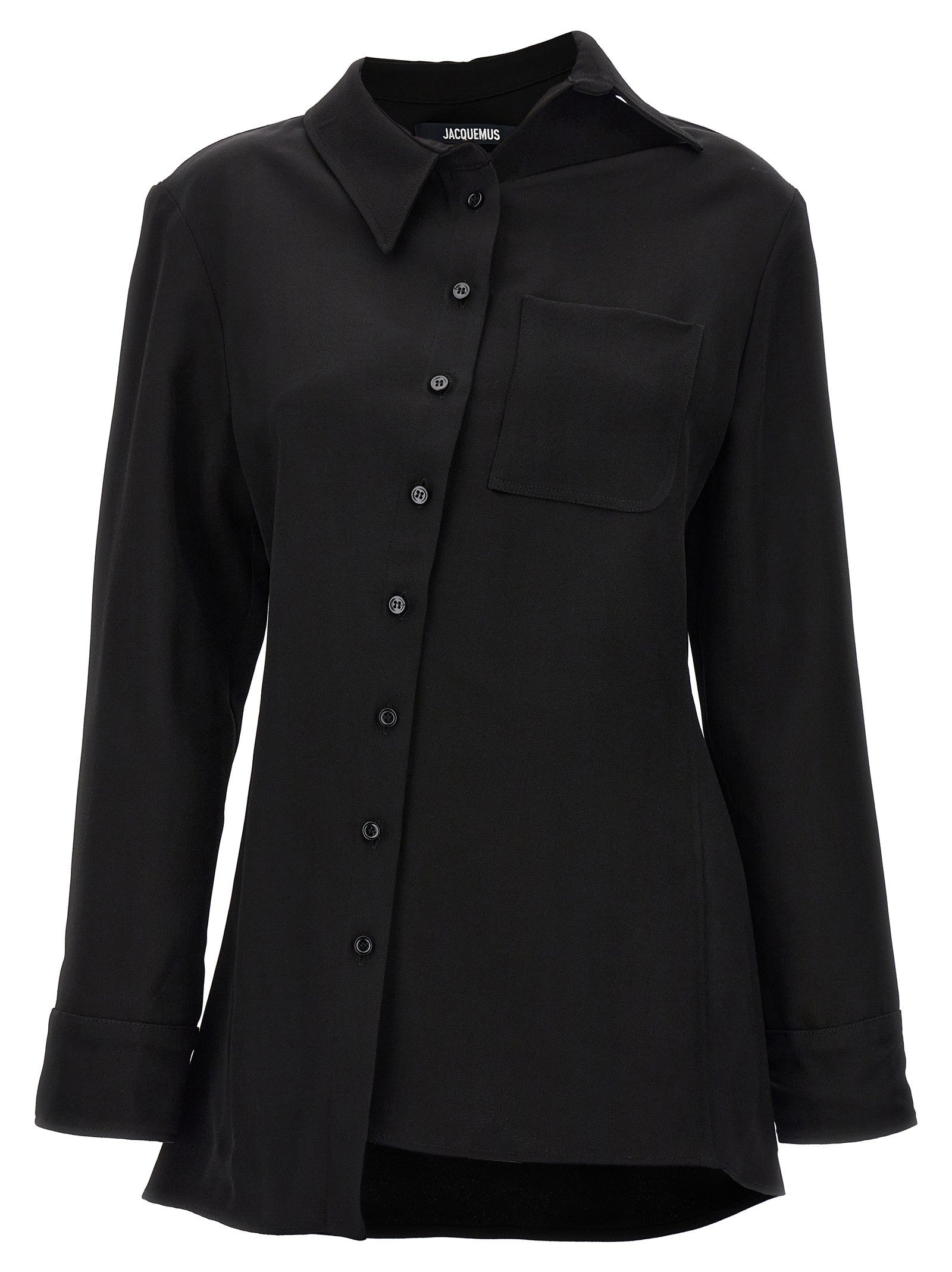 JACQUEMUS La Chemise Pablo Shirt Black