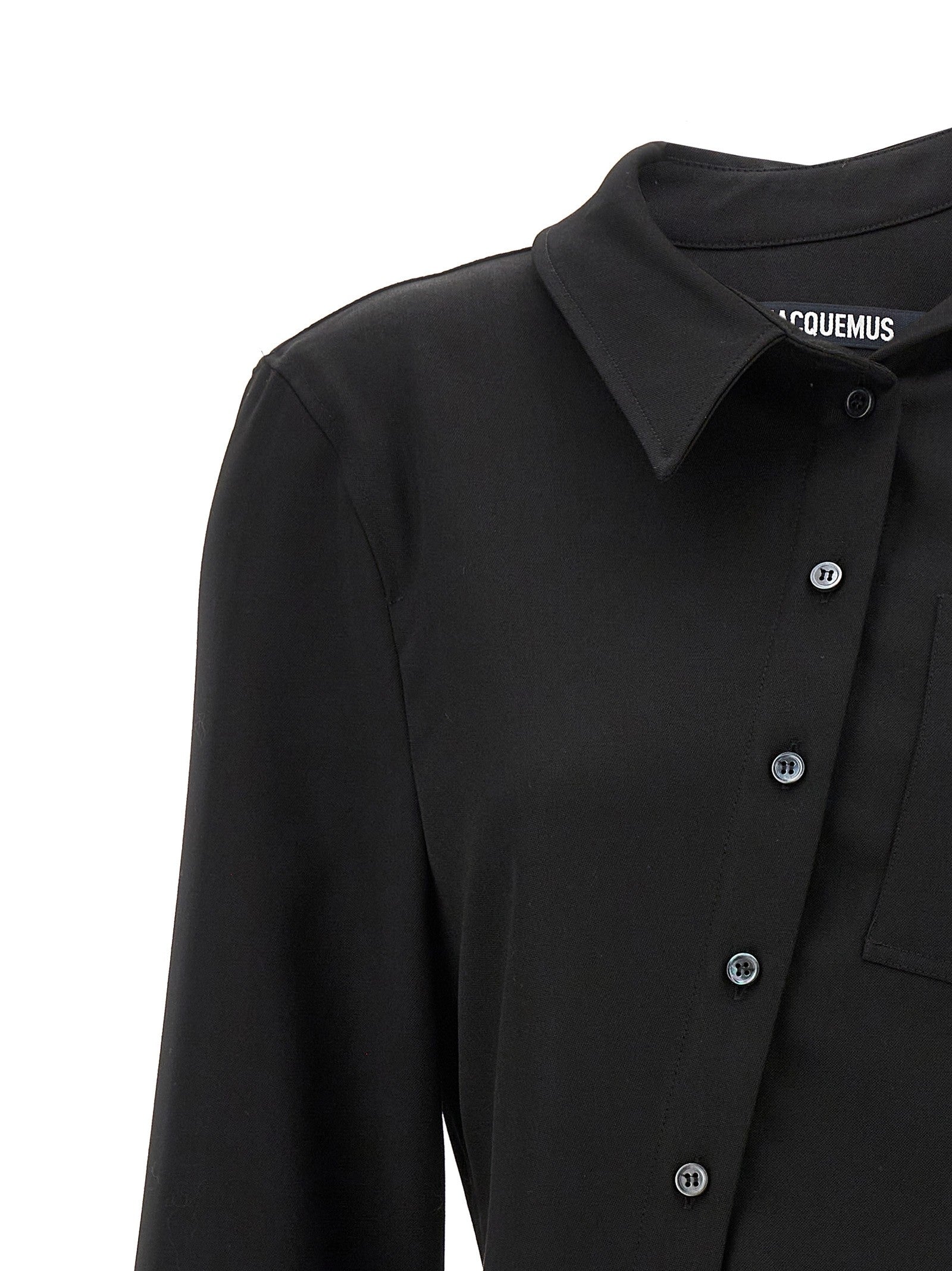 JACQUEMUS La Chemise Pablo Shirt Black