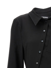 JACQUEMUS La Chemise Pablo Shirt Black