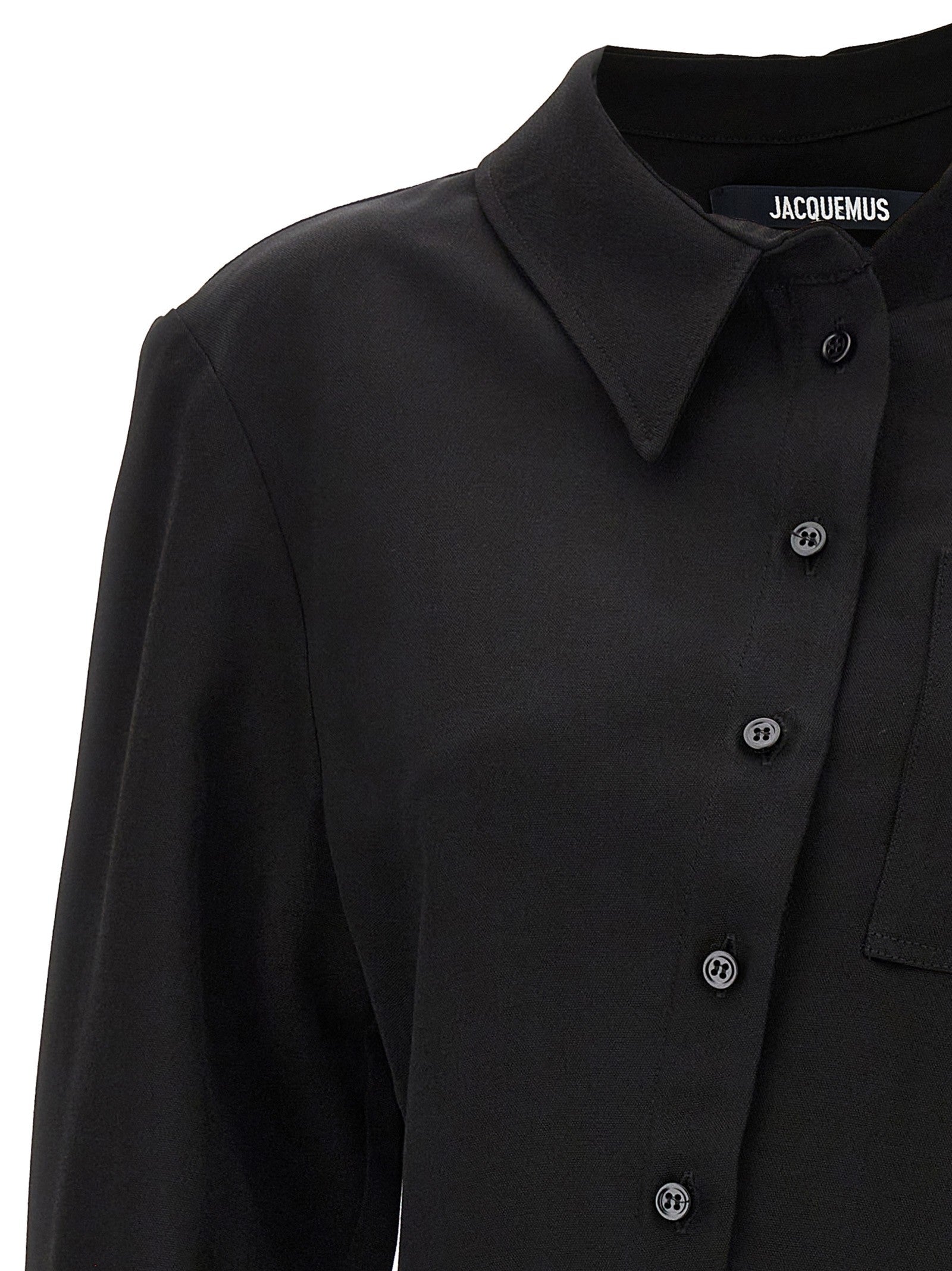 JACQUEMUS La Chemise Pablo Shirt Black