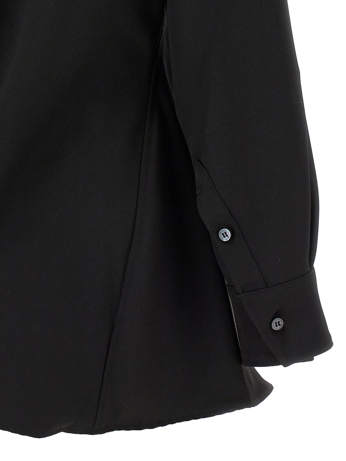 JACQUEMUS La Chemise Pablo Shirt Black, view 4