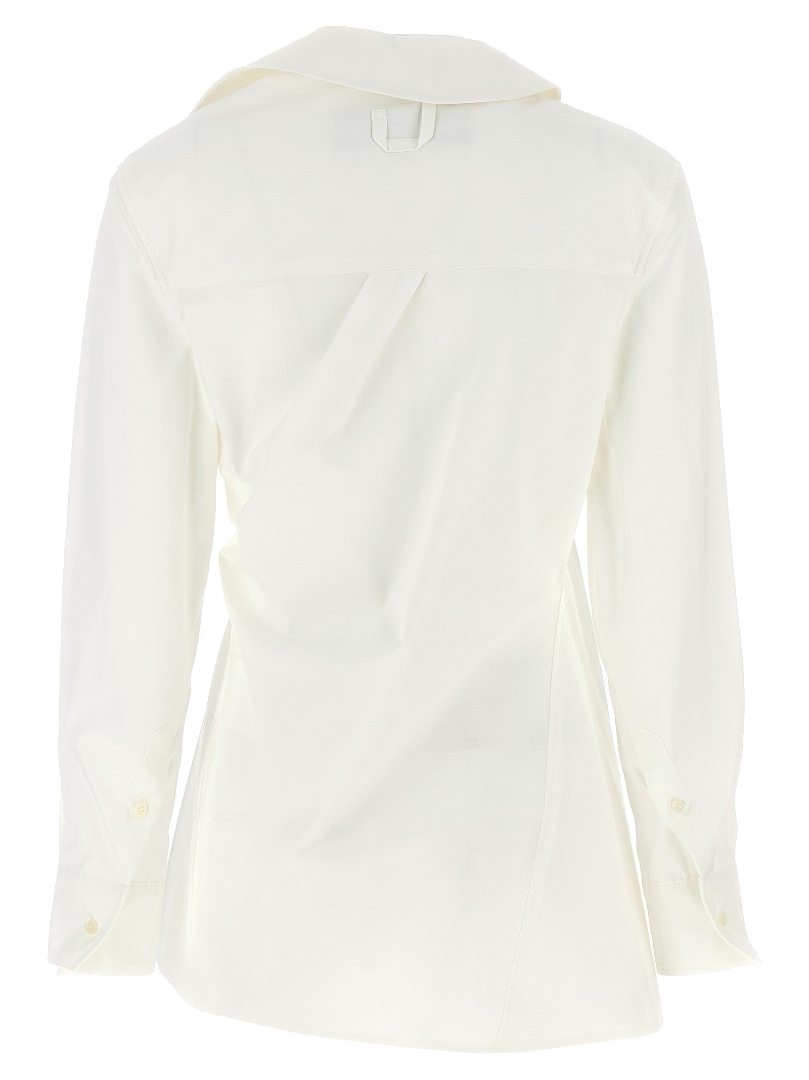 JACQUEMUS La Chemise Pablo Shirt White