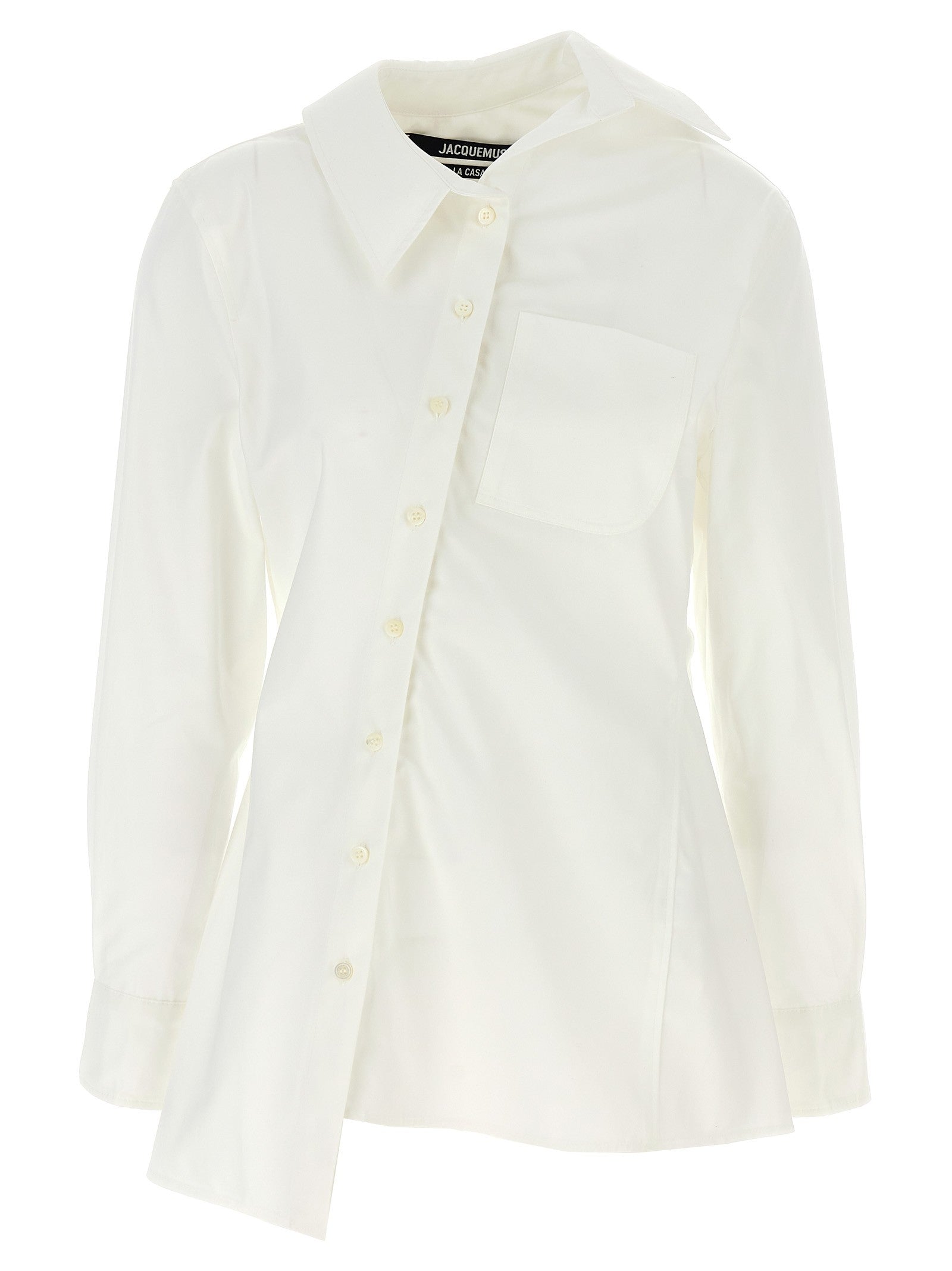 JACQUEMUS La Chemise Pablo Shirt White