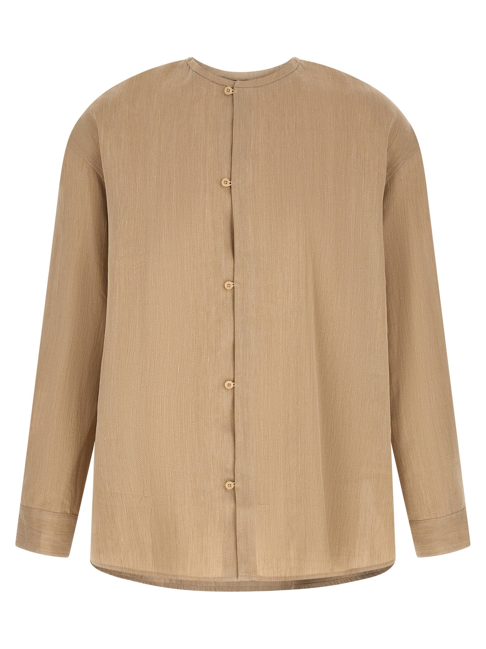 JACQUEMUS La Chemise Pastro Shirt Beige