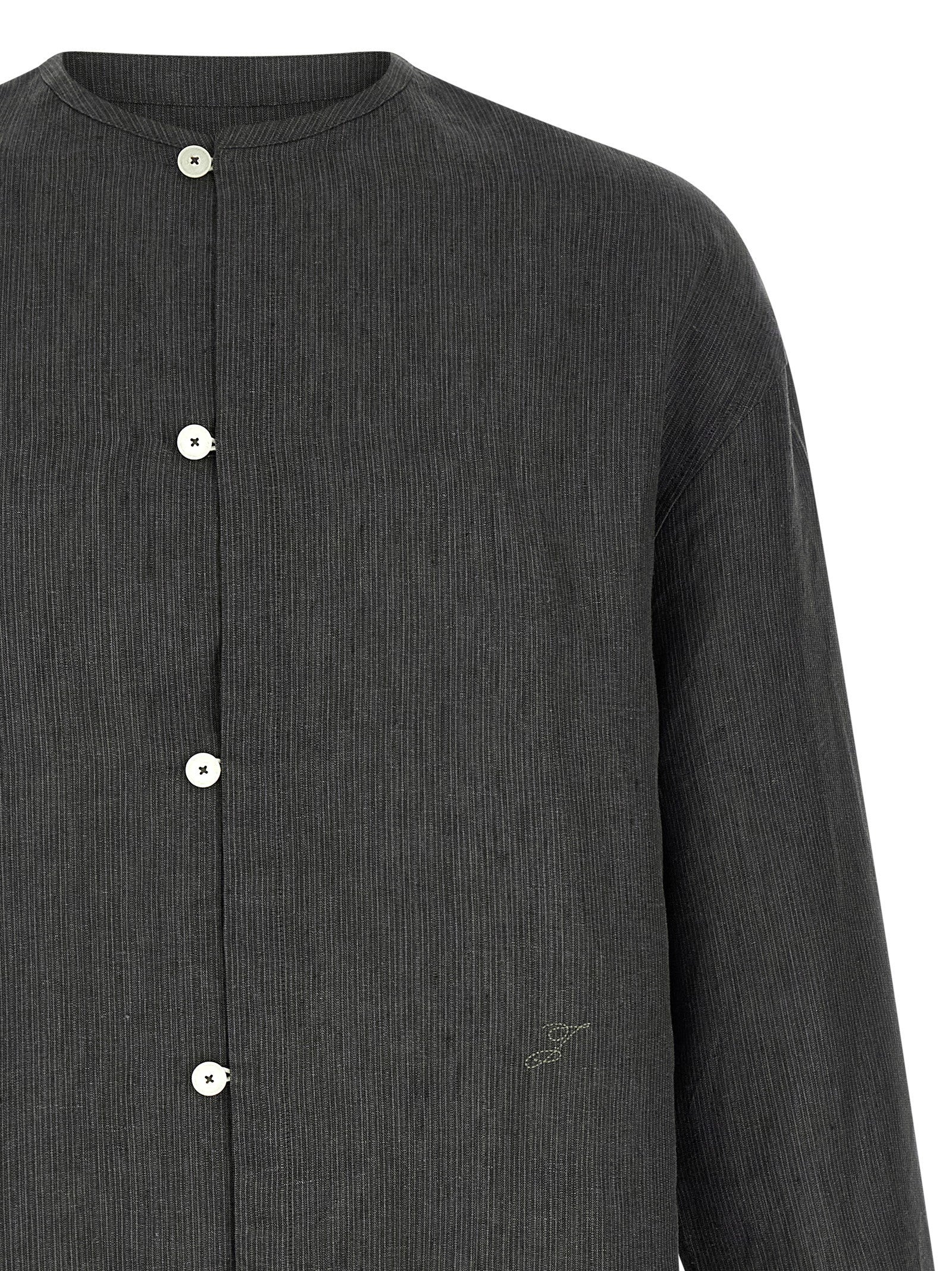 JACQUEMUS La Chemise Pastro Shirt Grey