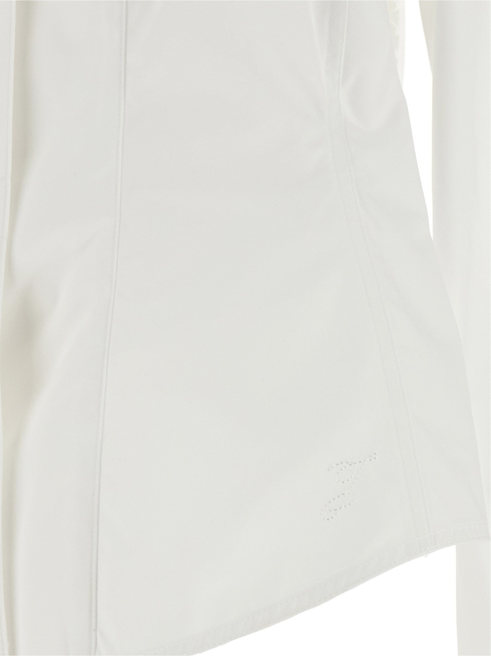 JACQUEMUS La Chemise Tulipe Shirt White