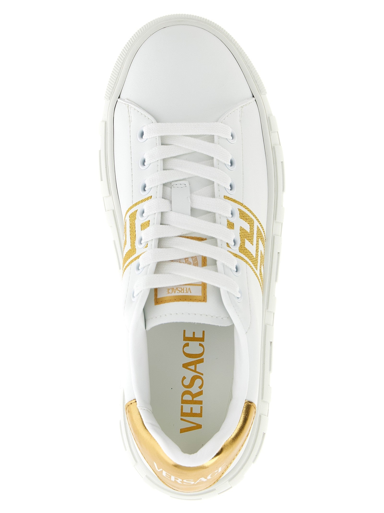 Versace La Greca Sneakers Gold
