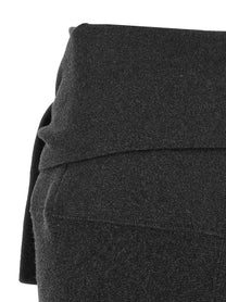 JACQUEMUS La Jupe Fiocco Skirt Grey