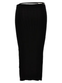 JACQUEMUS La Jupe Pralù Skirt Black