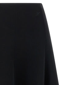 JACQUEMUS La Jupe Triangle Skirt Black