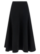 JACQUEMUS La Jupe Triangle Skirt Black