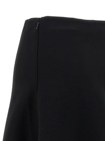 JACQUEMUS La Jupe Triangle Skirt Black