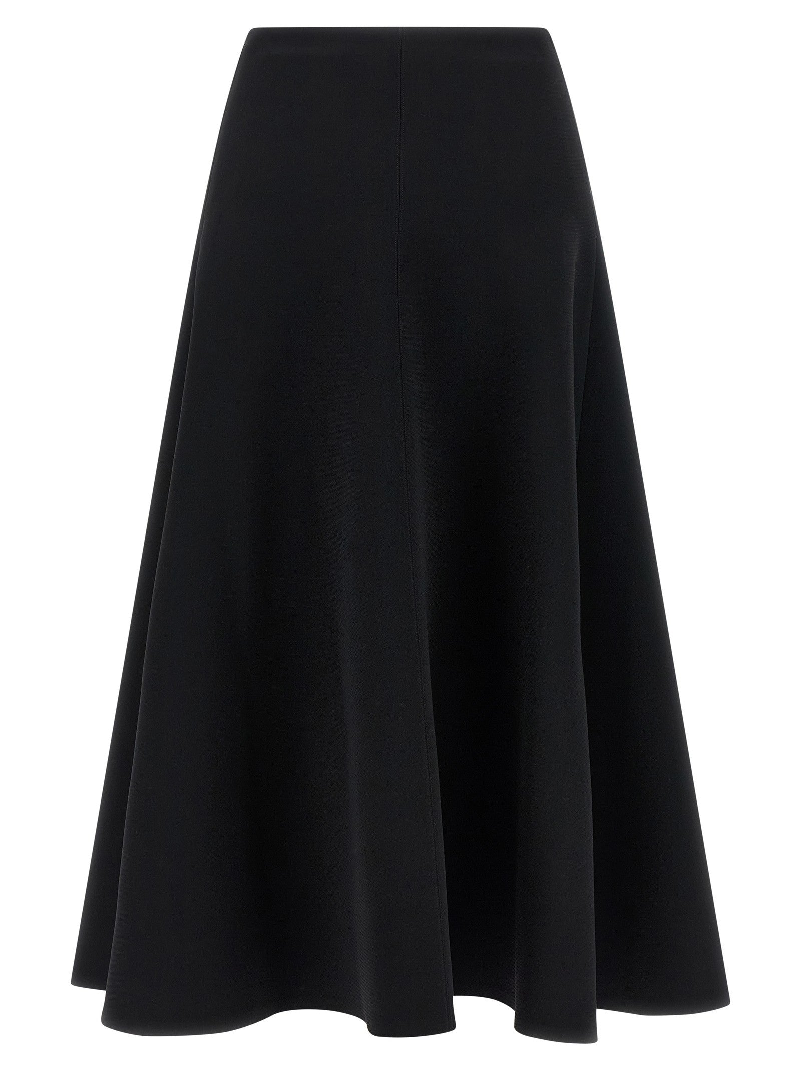 JACQUEMUS La Jupe Triangle Skirt Black