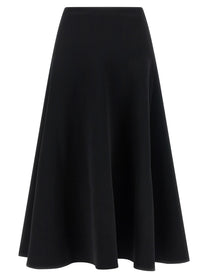 JACQUEMUS La Jupe Triangle Skirt Black