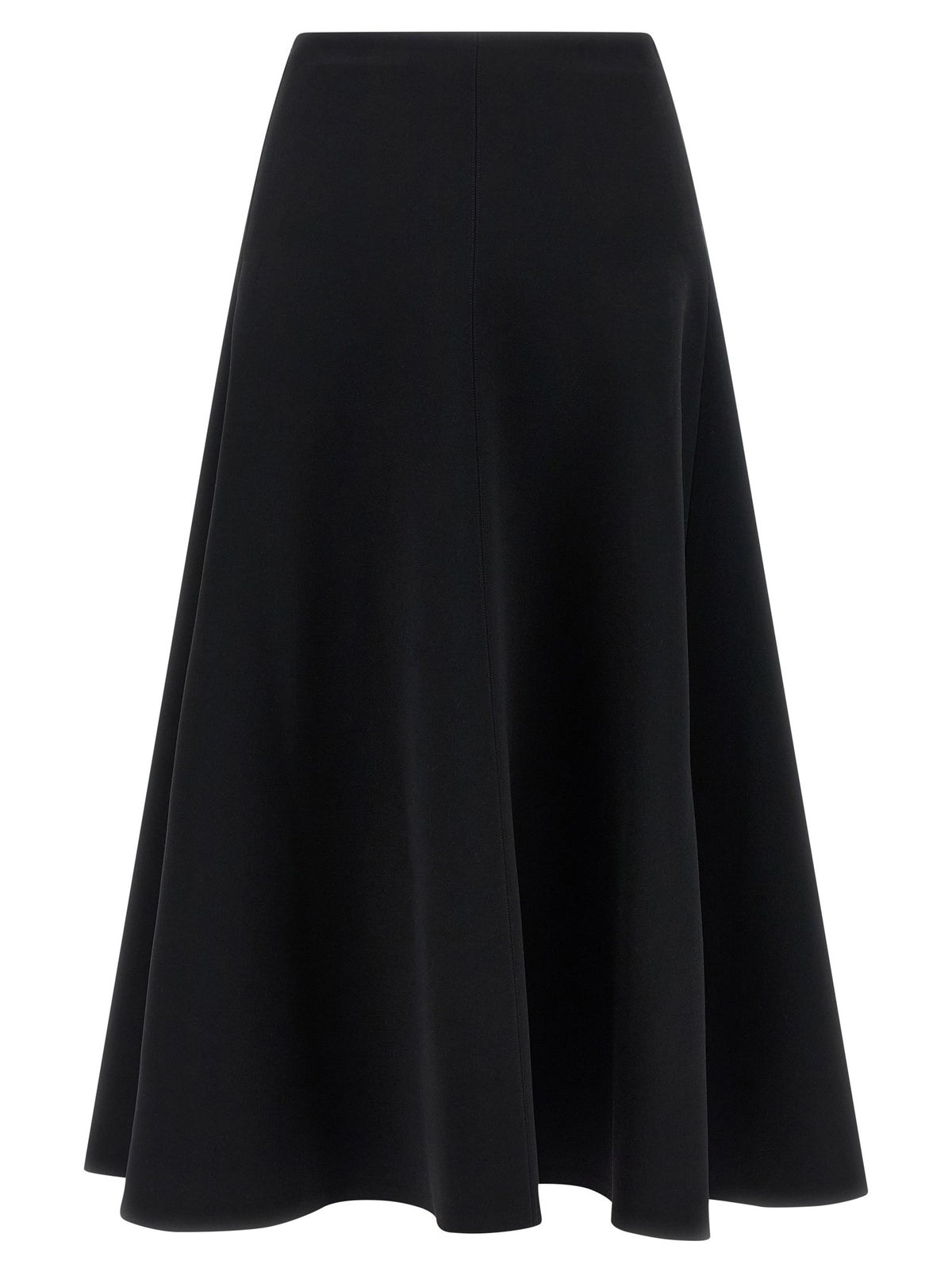 JACQUEMUS La Jupe Triangle Skirt Black, view 2