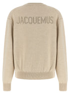 JACQUEMUS La Maille Moulin Sweater Beige, view 2