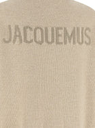 JACQUEMUS La Maille Moulin Sweater Beige, view 4